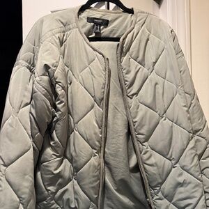 Forever 21 quilt fall jacket!
